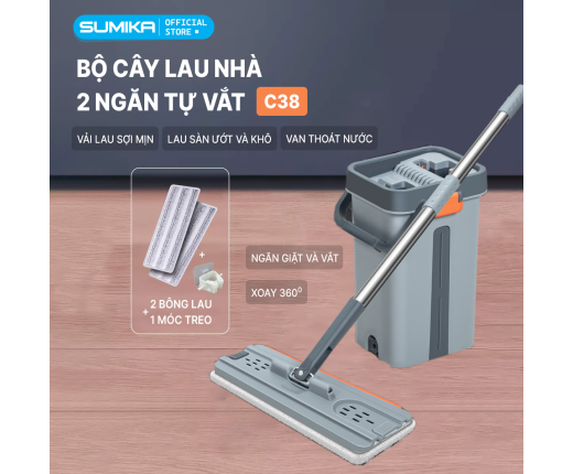 Bộ cây lau nhà SUMIKA C38