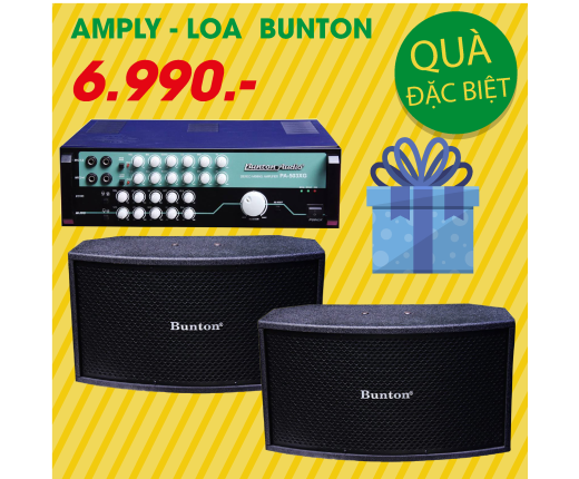 BỘ ĐÔI ÂM THANH BUNTON 2