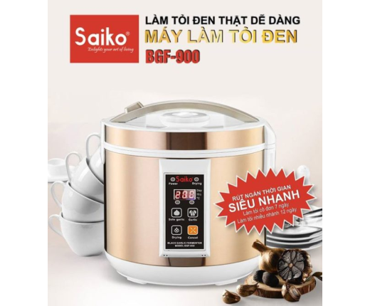 NỒI Ủ TỎI ĐEN SAIKO BGF-900 