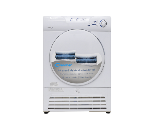 MÁY SẤY QUẦN ÁO CANDY 8KG GCC-580NB-S (SẤY NGƯNG TỤ)