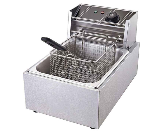 Bếp chiên nhúng điện đơn 1 ngăn 6 Lít - Hàng chính hãng