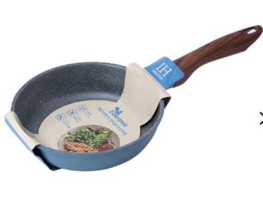 CHẢO ĐÚC VÂN ĐÁ ECORAMIC 20CM EDVF-20IH