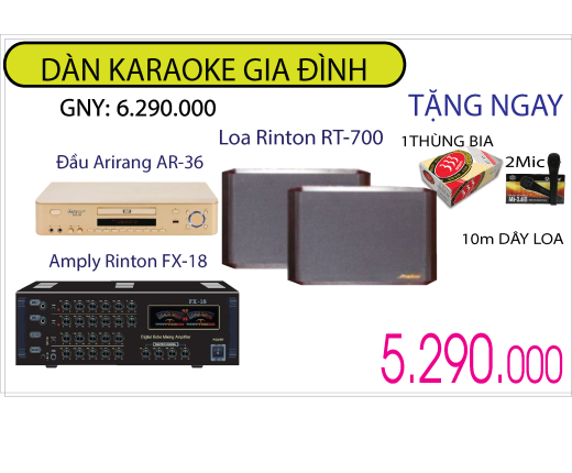 DÀN KARAOKE GIA ĐÌNH 02