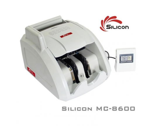 Máy Đếm Tiền Thông Minh Phát Hiện Tiền Siêu Giả Silicon MC-8600