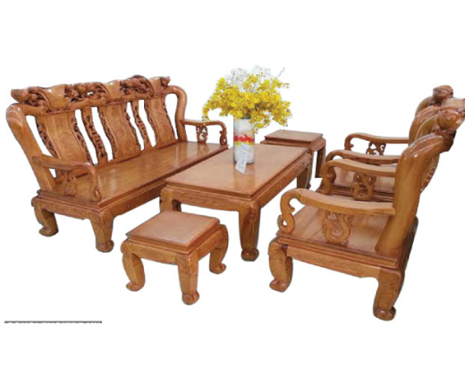 SALON GỖ TAY 8