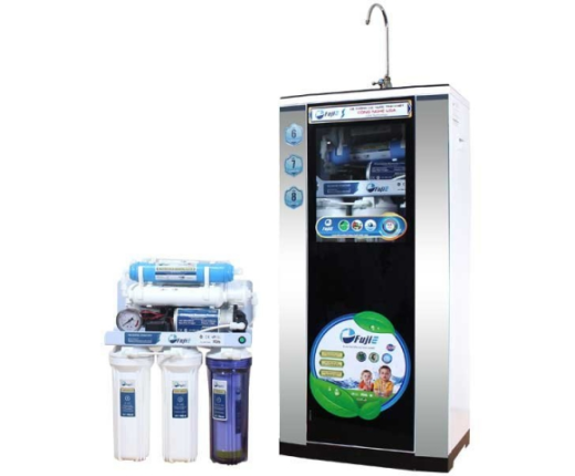 Máy Lọc Nước Tinh Khiết RO Thông Minh FujiE RO-07 (7 Cấp Lọc- Bao Gồm Tủ Cường Lực)