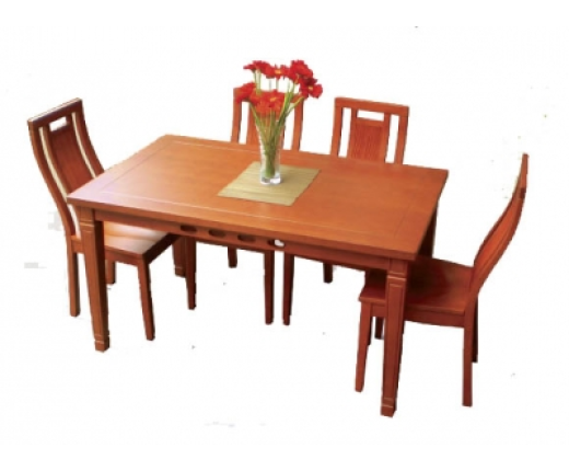 BỘ BÀN ĂN CHINA 1.6M - 4 GHẾ