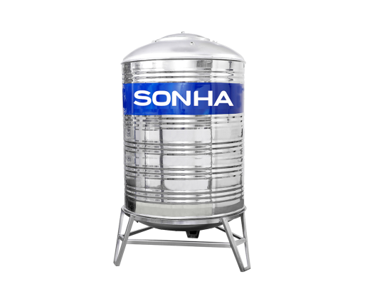 BỒN INOX304 SƠN HÀ 500 LÍT LOẠI ĐỨNG
