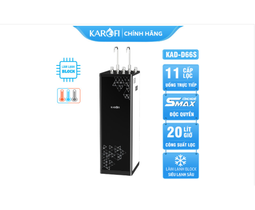 Máy lọc nước nóng lạnh Karofi KAD-D66S