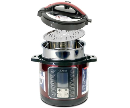 Nồi áp xuất GALI GL-1606R 6 lít - LÒNG INOX