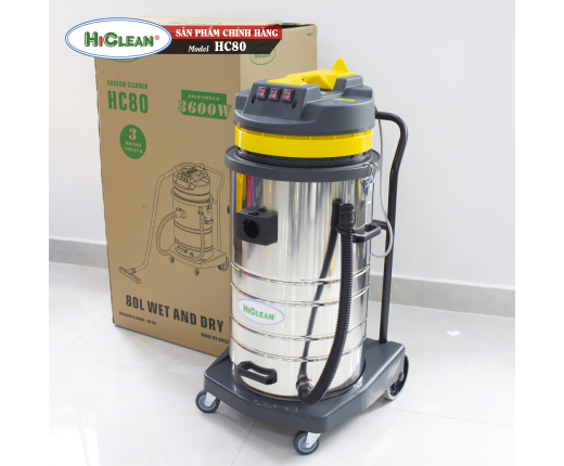 Máy hút bụi công nghiệp HiClean HC80