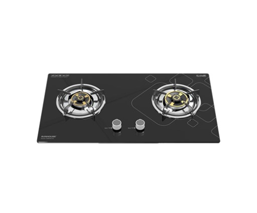 BẾP GAS ÂM KÍNH SUNHOUSE SHB5515-SG