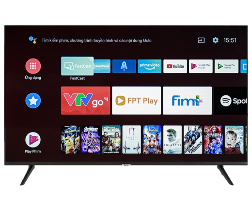 Android Tivi Casper 4K 55 inch 55UGA610
