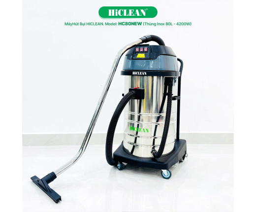 MÁY HÚT BỤI CÔNG NGHIỆP HICLEAN HC80 NEW