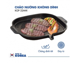 CHẢO NƯỚNG CHỐNG DÍNH KOREAKING KGF-32MHI