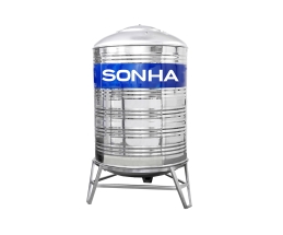 BỒN INOX304 SƠN HÀ 1000 LÍT   LOẠI ĐỨNG 