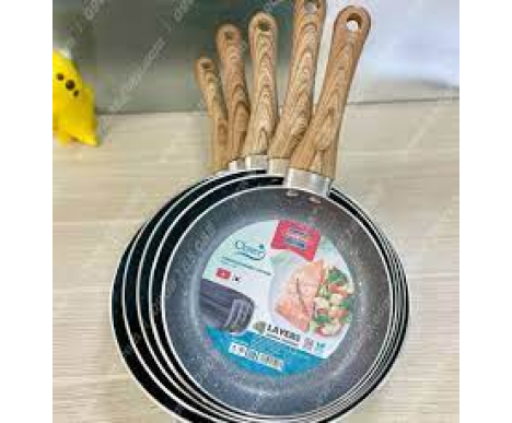 Chảo chiên chống dính vân đá Sunhouse 30cm Clover CL30