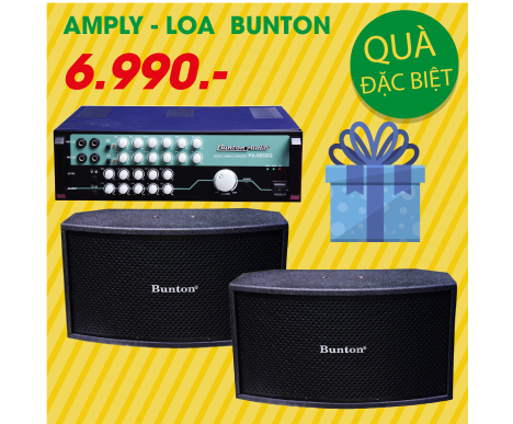 BỘ ĐÔI ÂM THANH BUNTON 2