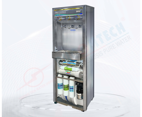 MÁY LỌC NƯỚC UỐNG PUCOMTECH 3 VÒI NÓNG - NGUỘI - LẠNH. MODEL: CAH3UV