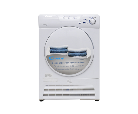 MÁY SẤY QUẦN ÁO CANDY 8KG GCC-580NB-S (SẤY NGƯNG TỤ)