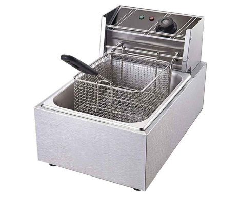 Bếp chiên nhúng điện đơn 1 ngăn 6 Lít - Hàng chính hãng