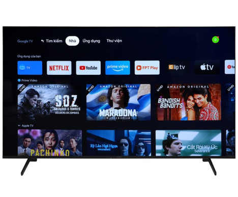 Google Tivi Sony 4K 75 inch KD-75X80K