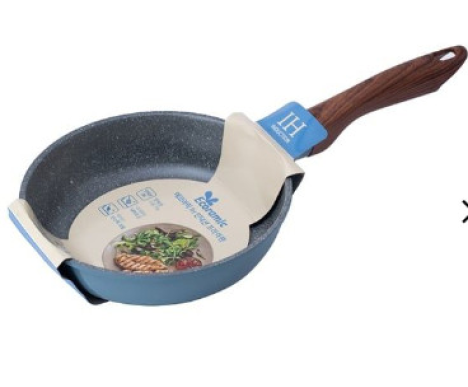 CHẢO ĐÚC VÂN ĐÁ ECORAMIC 20CM EDVF-20IH