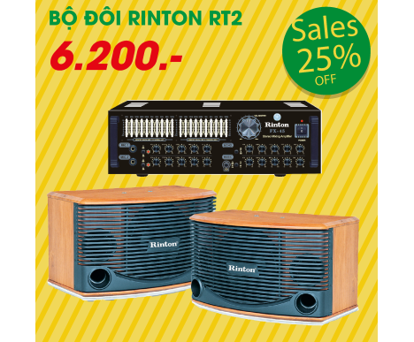 BỘ ĐÔI ÂM THANH RINTON 2