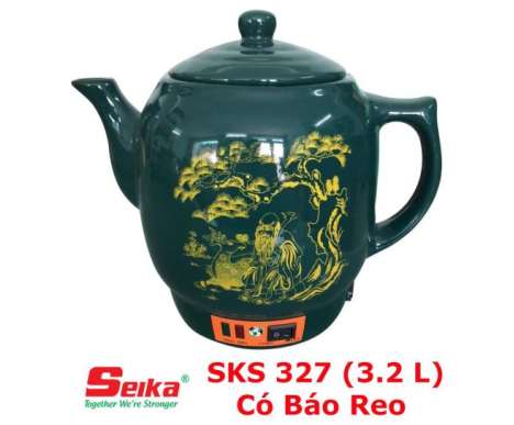 SIÊU SẮC THUỐC SEIKA 3.2 L ( CÓ BÁO REO – SỨ BÁT TRÀNG ) SKS327 