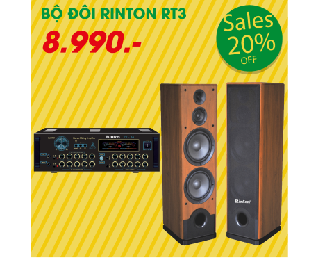 BỘ ĐÔI ÂM THANH RINTON 3