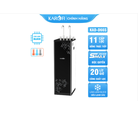Máy lọc nước nóng lạnh Karofi KAD-D66S