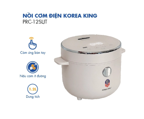 Nồi cơm điện Koreaking 1.2 lít PRC-12SLJT