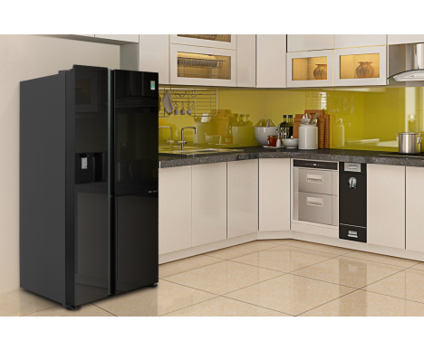 Tủ lạnh Hitachi Inverter 569 lít R-MX800GVGV0 GBK 