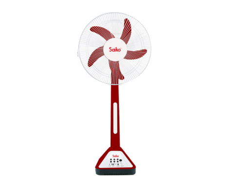 Quạt tích điện năng lượng mặt trời 24W Saiko RF-516