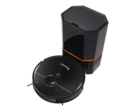 ROBOT HÚT BỤI LAU NHÀ ROBOTEK W800 – ĐẾ SẠC TỰ HÚT RÁC