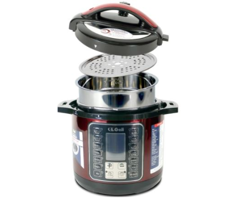 Nồi áp xuất GALI GL-1606R 6 lít - LÒNG INOX