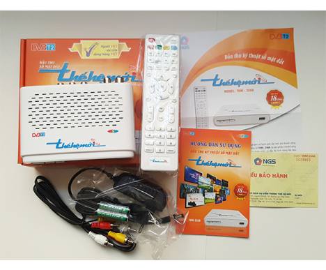 ĐẦU THU DVB-T2 THẾ HỆ MỚI THM-3568