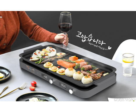 Bếp từ đôi kèm bộ nồi Hawonkoo MCEH-200-II-GR