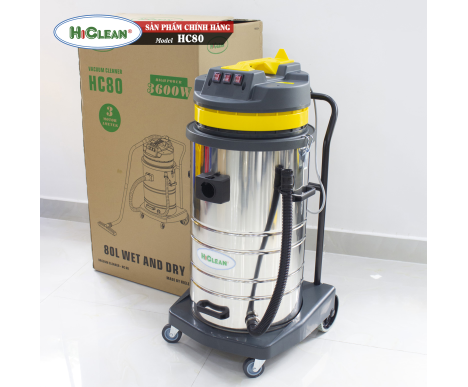 Máy hút bụi công nghiệp HiClean HC80