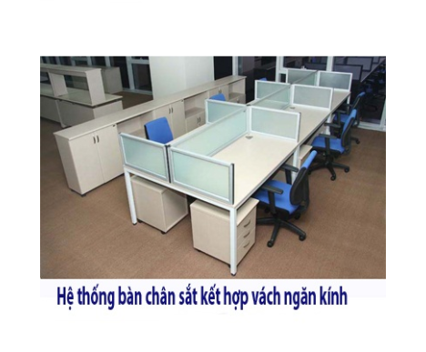 Hệ thống bàn chân sắt + vách ngăn VNT1200CS+V