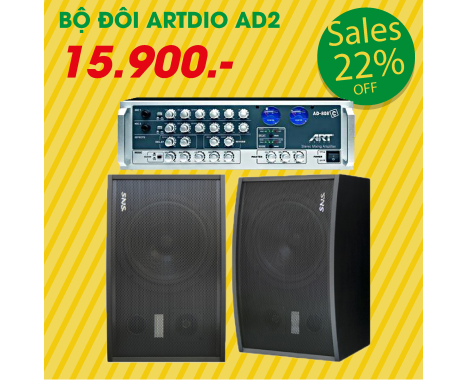 BỘ ĐÔI ÂM THANH KOREA ARTDIO AD2 - 