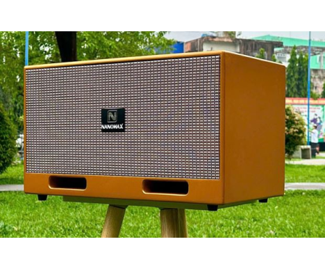 Loa Karaoke Xách Tay Nanomax X-20 Bass Đôi 20cm 380w